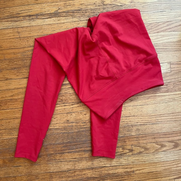 Bright Red Leggings - Picture 6 of 6